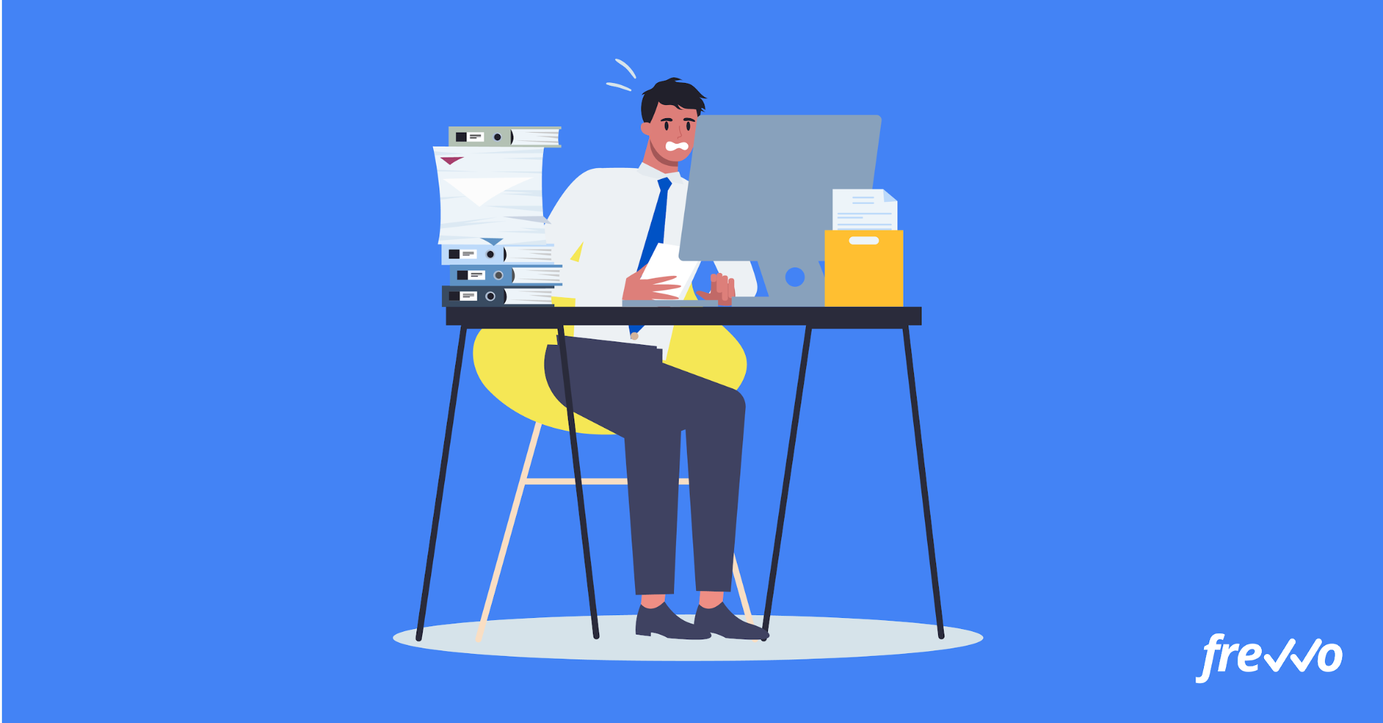Employee getting bogged down by manual data entry