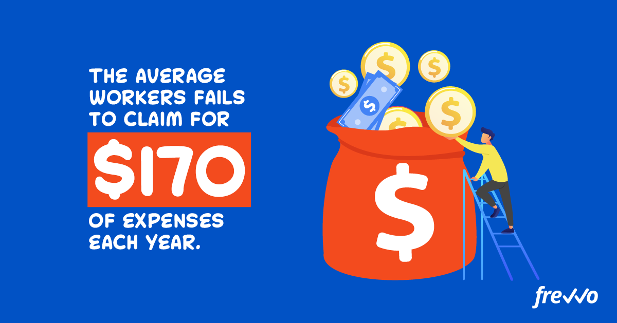 the average worker fails to claim for $170 of expenses each year