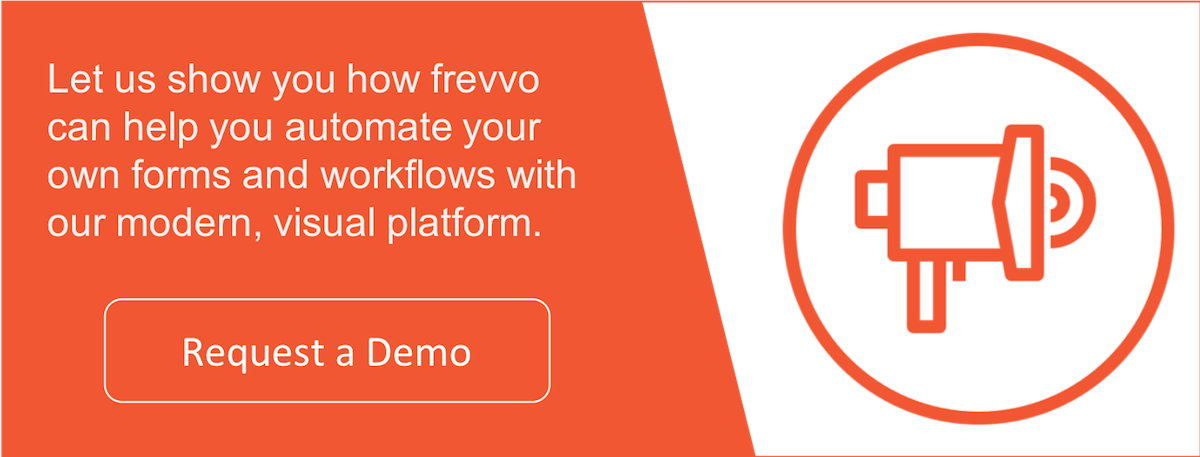 Get started with frevvo's workflow automation software